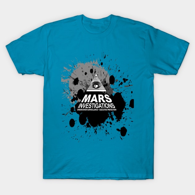 Veronica Mars Investigations Splat T-Shirt by Veronicas Marshmallows Podcast